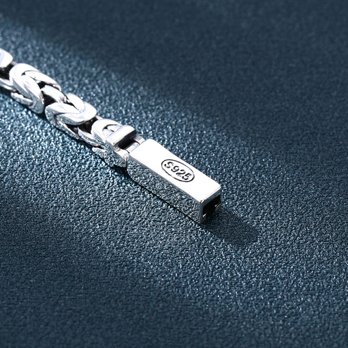 Personalized Solid 925 Sterling Silver Men Women ID Bracelet-Christmas gift for husband, wife, dad, mom, gift for boyfriend , girlfriend