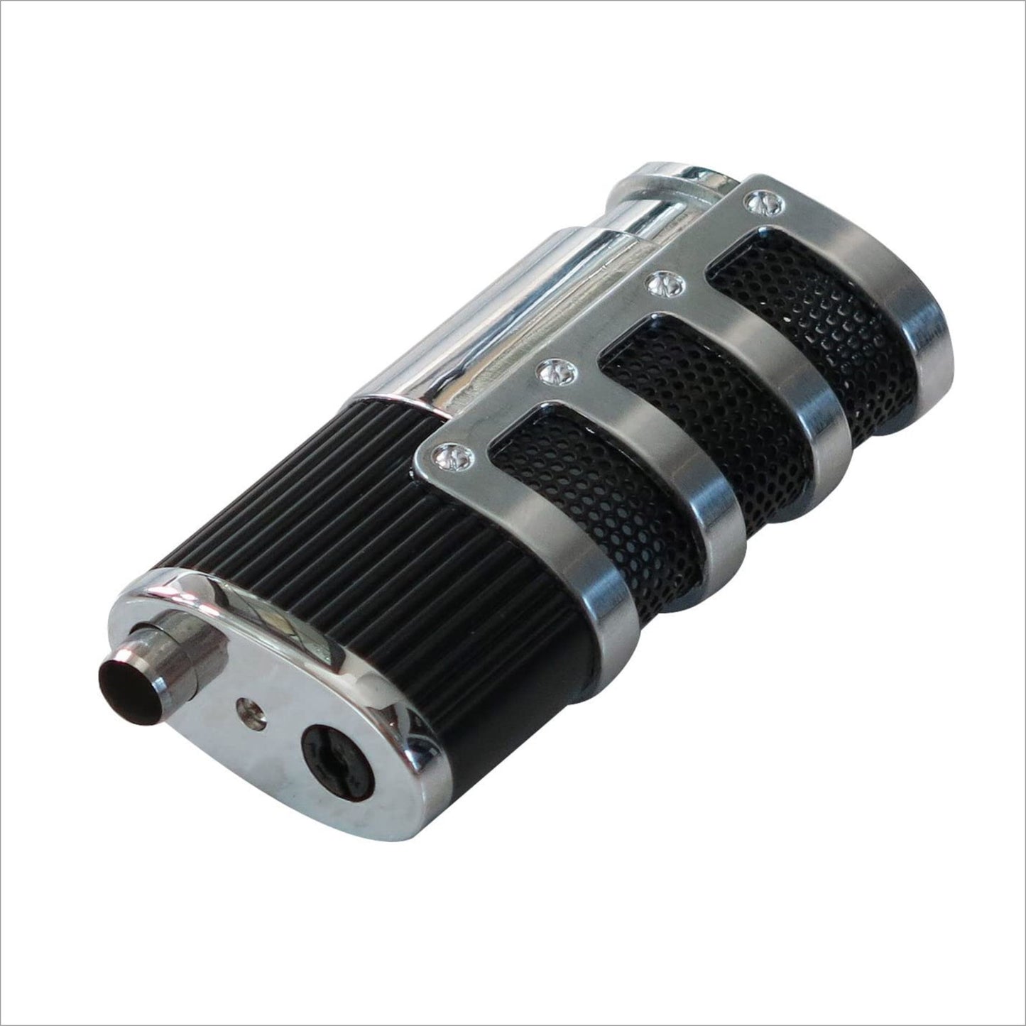 Personalized, Engraved Supernova Triple Jet Flame Torch Windproof Cigar Lighter with Punch Cutter Tool- Christmas Gift for Dad, Grandpa, Men.