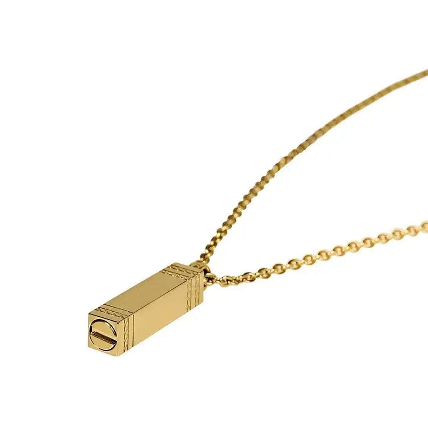 Personalized Engraved 18 K Gold Plated URN Necklace, Customized Women,Men URN Necklace-Gift for Mom, Dad, Wife, Husband